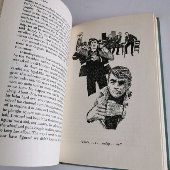 1962 The Black Joke by Farley Mowat, 1st Ed Canadian Author Newfoundland Pirate - Picture 8 of 9